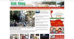 Desktop Screenshot of baodaknong.org.vn